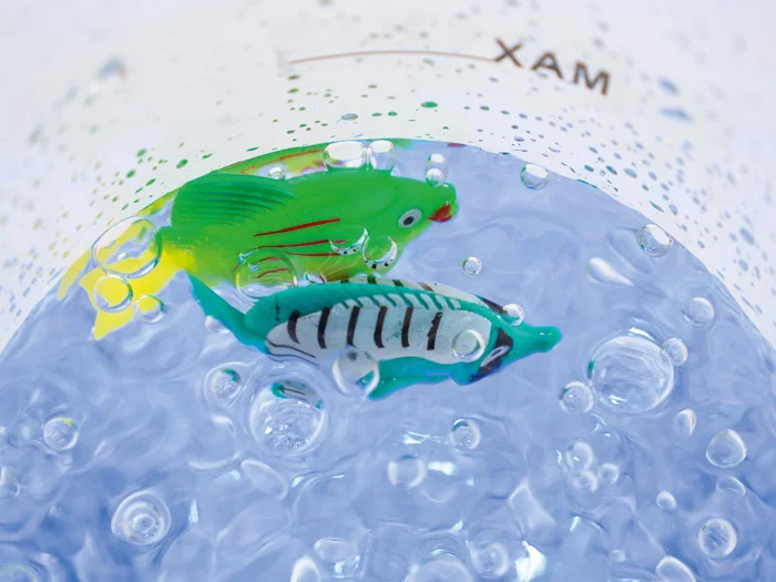 Fischspielzeug, Kunststoff, Bunte Fische, Schwimmendes Spielzeug, Wasserballerlebnis
