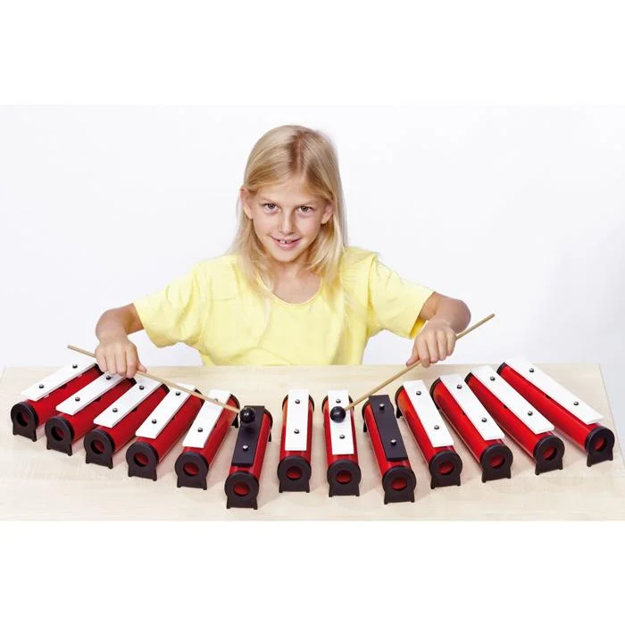 xylophon, Musikinstrument, Kinder, Holzschlägel, Schlägel