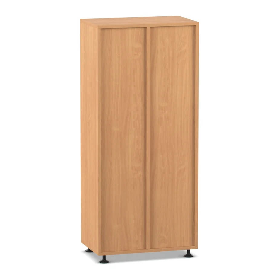 Schrank, Küchenschrank, Holz, Schiebetüren, freistehend