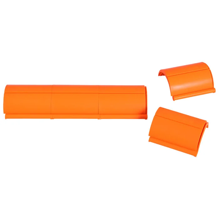 orange, silicone, roll, caps, connector