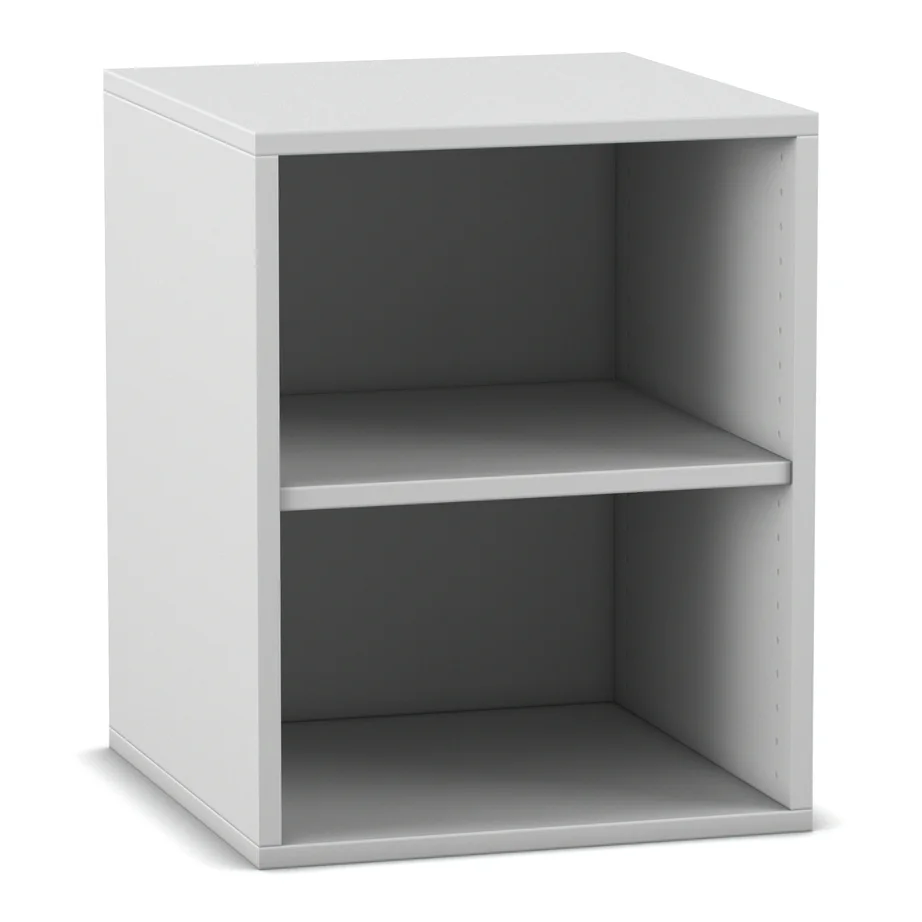 Schreibtischschrank, Regal, Regalboden, weiß, Fachboden