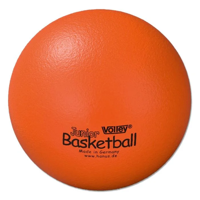Basketball, Orange ball, Junior Volley, Made in Germany, textured surface
