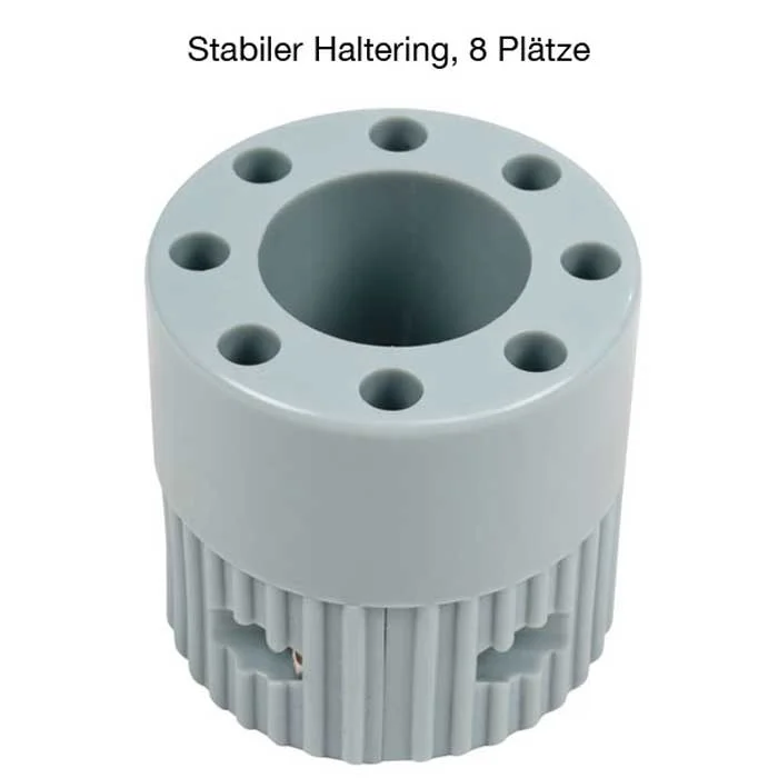 Stabiler Haltering, 8 Plätze, Halterung, Gleiter, Werkzeughalter