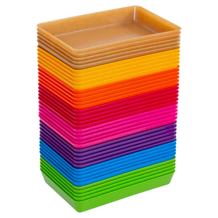 Sandwichbox, Bunt, Stapelbar, Kunststoff, Rechteckig