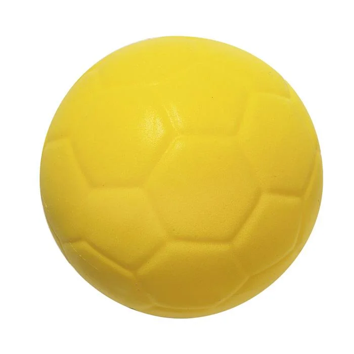 ball, soccer ball, gelb, foam, spielzeug
