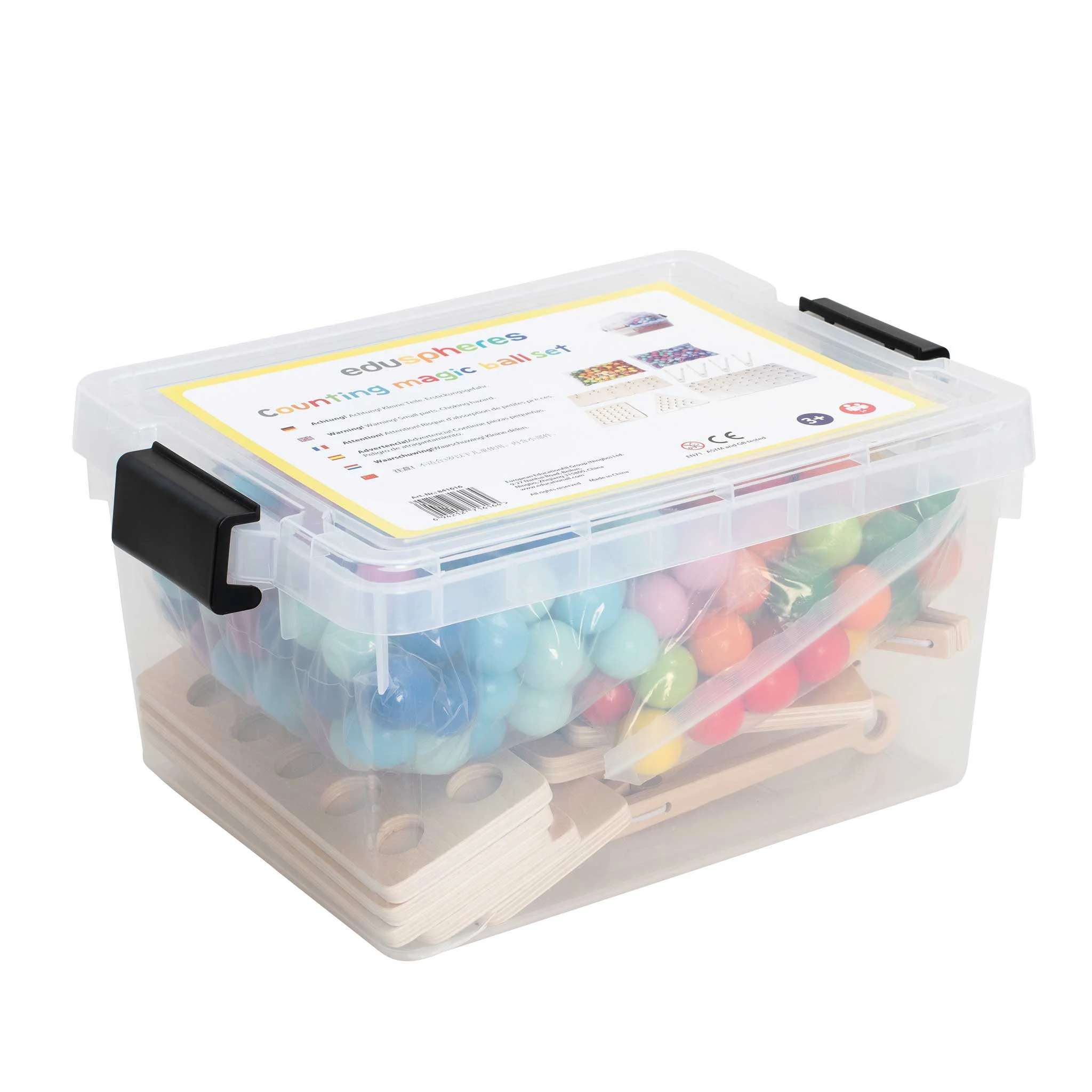 Holzpuzzle, Würfelperlen, Kugelbahn, Lego-ähnliches Spielzeug, Aufbewahrungsbox