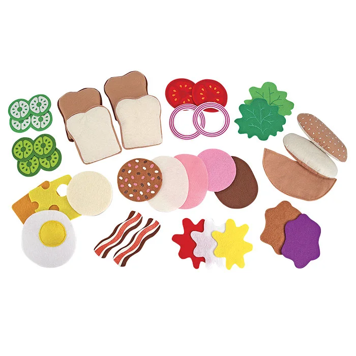 Filz Sandwich Set, 33-teilig
