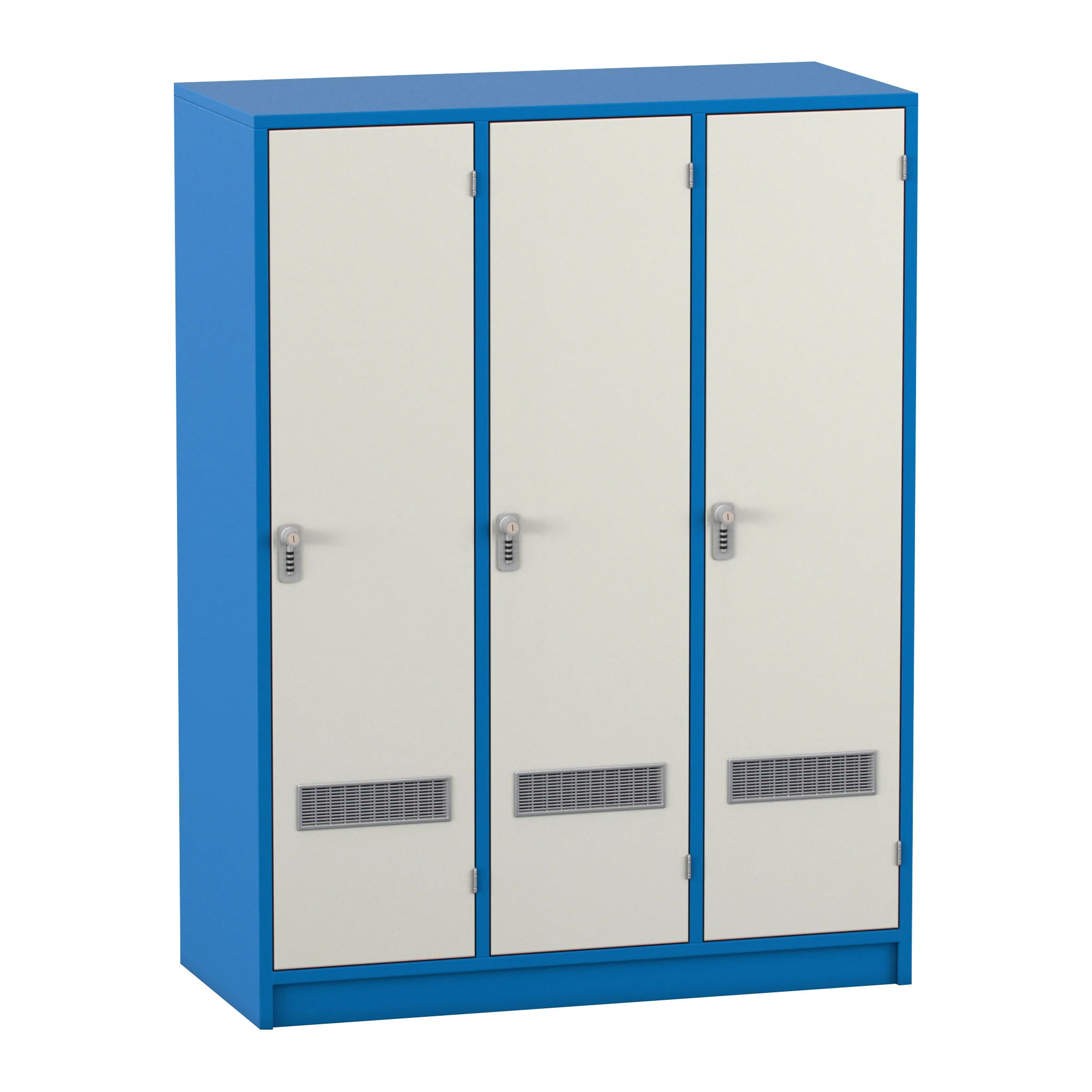 Schrank, Schließfach, Flurschrank, Metallschrank, Lüftungsgitter