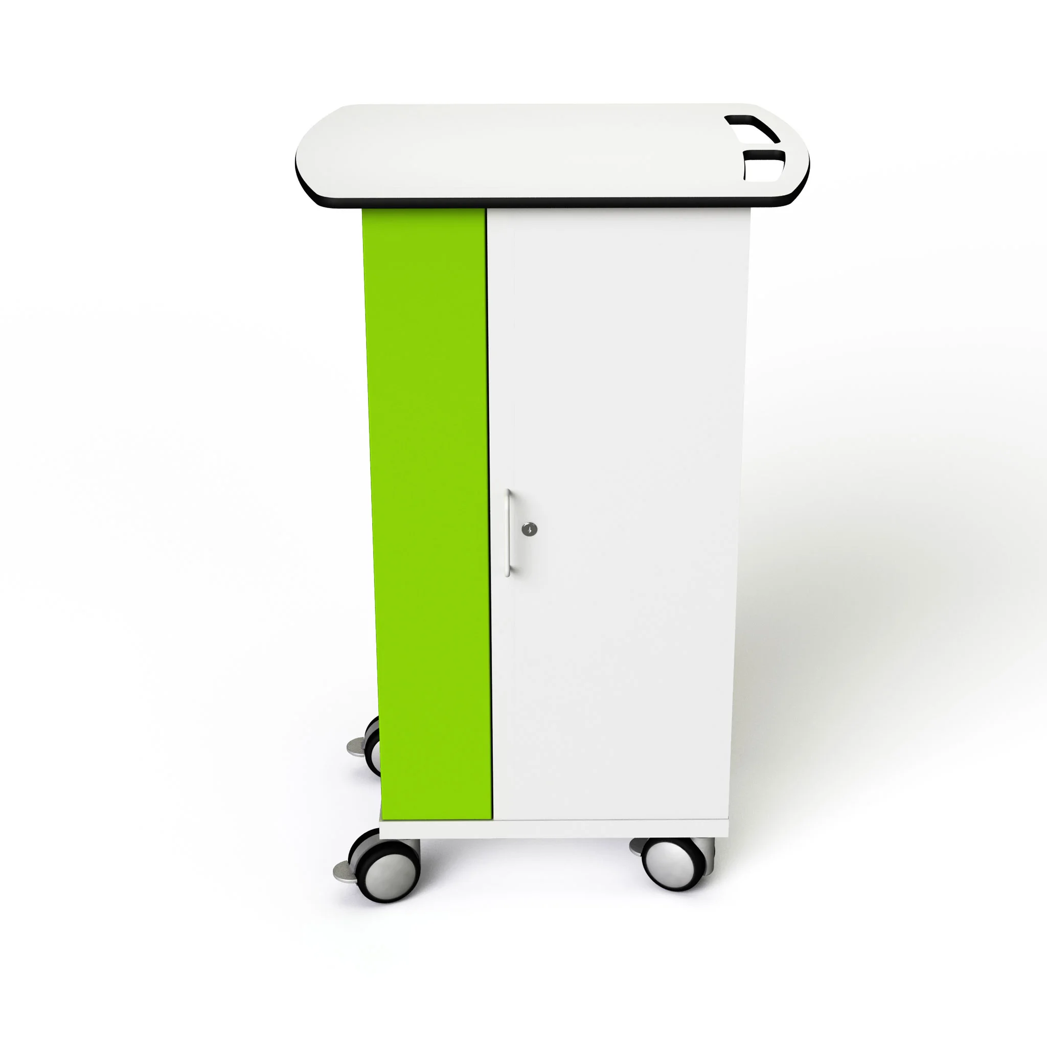 Beistelltisch, Rollwagen, Küchenwagen, Grün, Mobiler Unterschrank