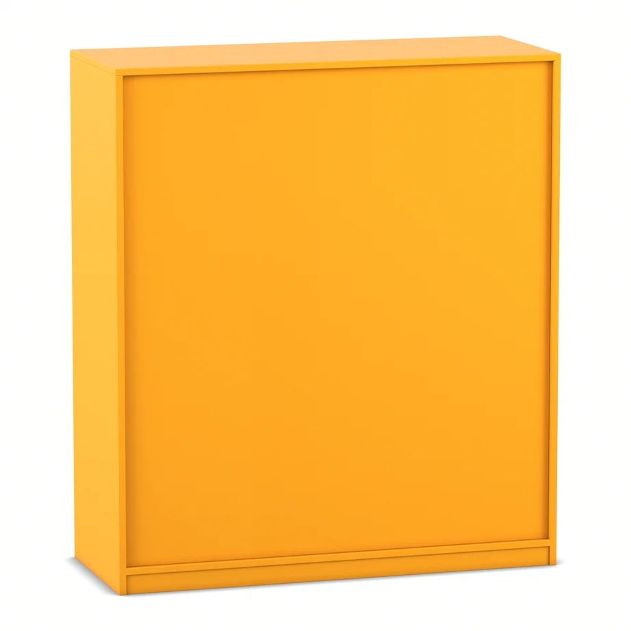 Kasten, Schrank, Orange, Hingeschrank, Schublade