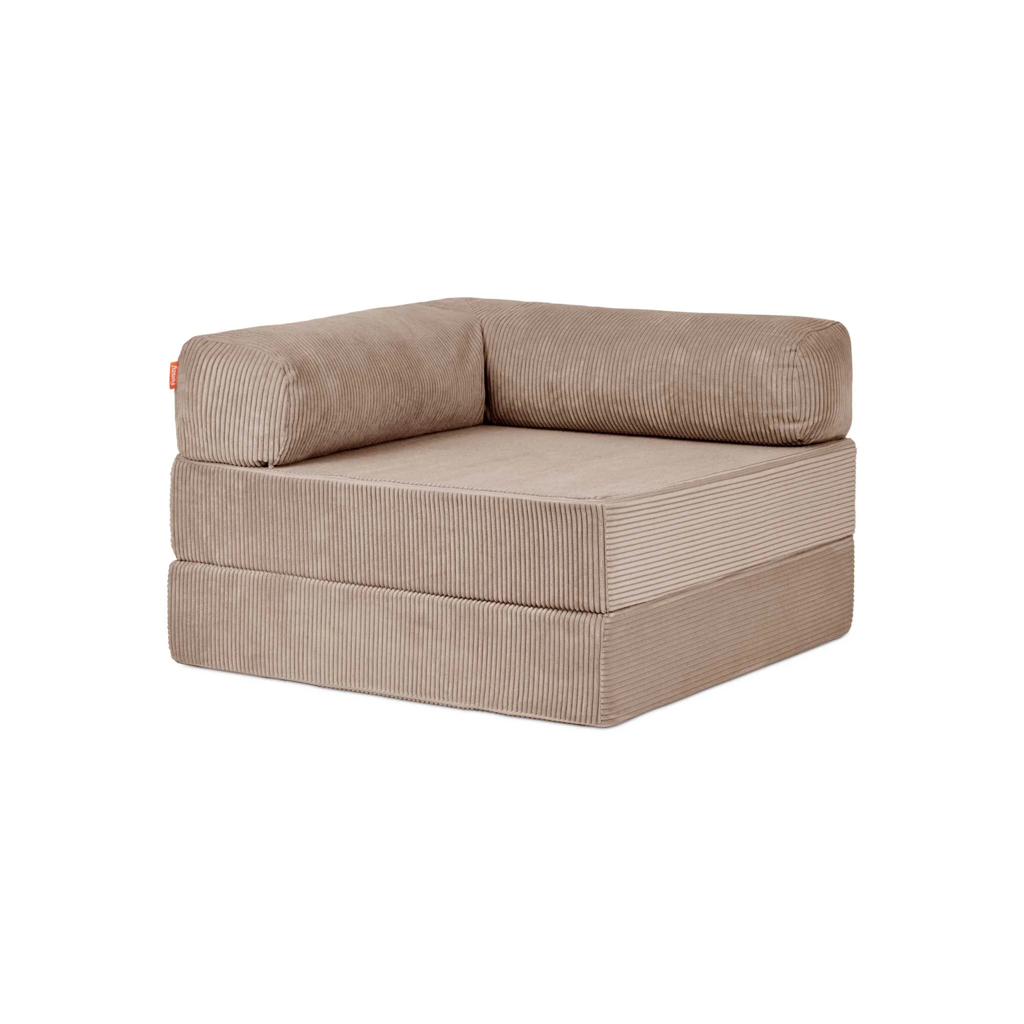 Sessel, Garnitur, Samt, Beige, Kissenrolle