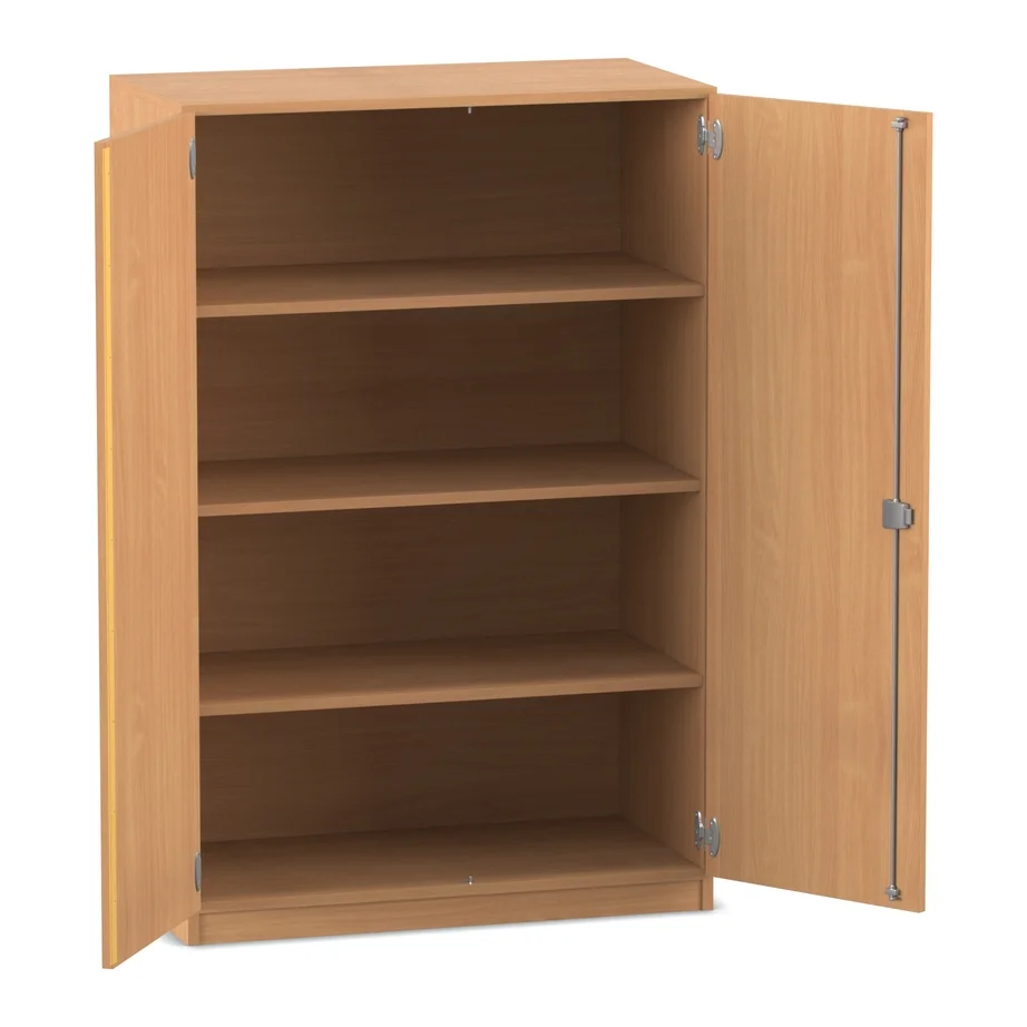 Schrank, Regal, Schranktür, Holzoptik, Regalboden