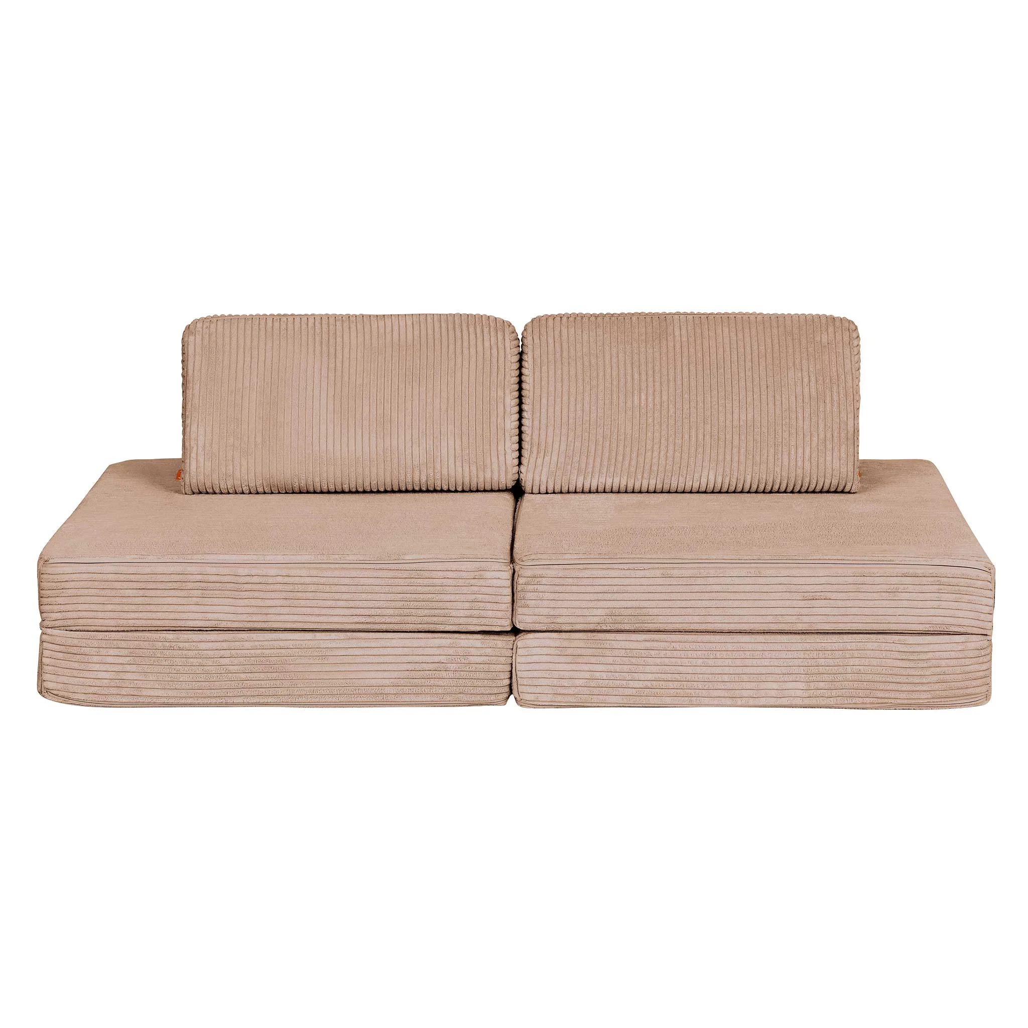 Sofa, Couch, Beige, Kordstoff, Modular