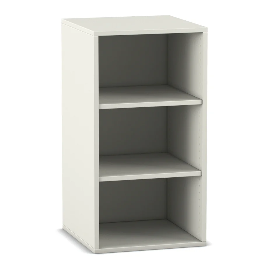 Schrank, Regal, Regalböden, Holzwerkstoff, weiß