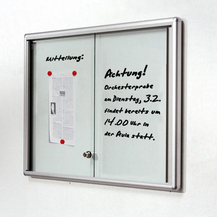 ausschnitt, mitteilungswand, notices, pinboard, schranktür