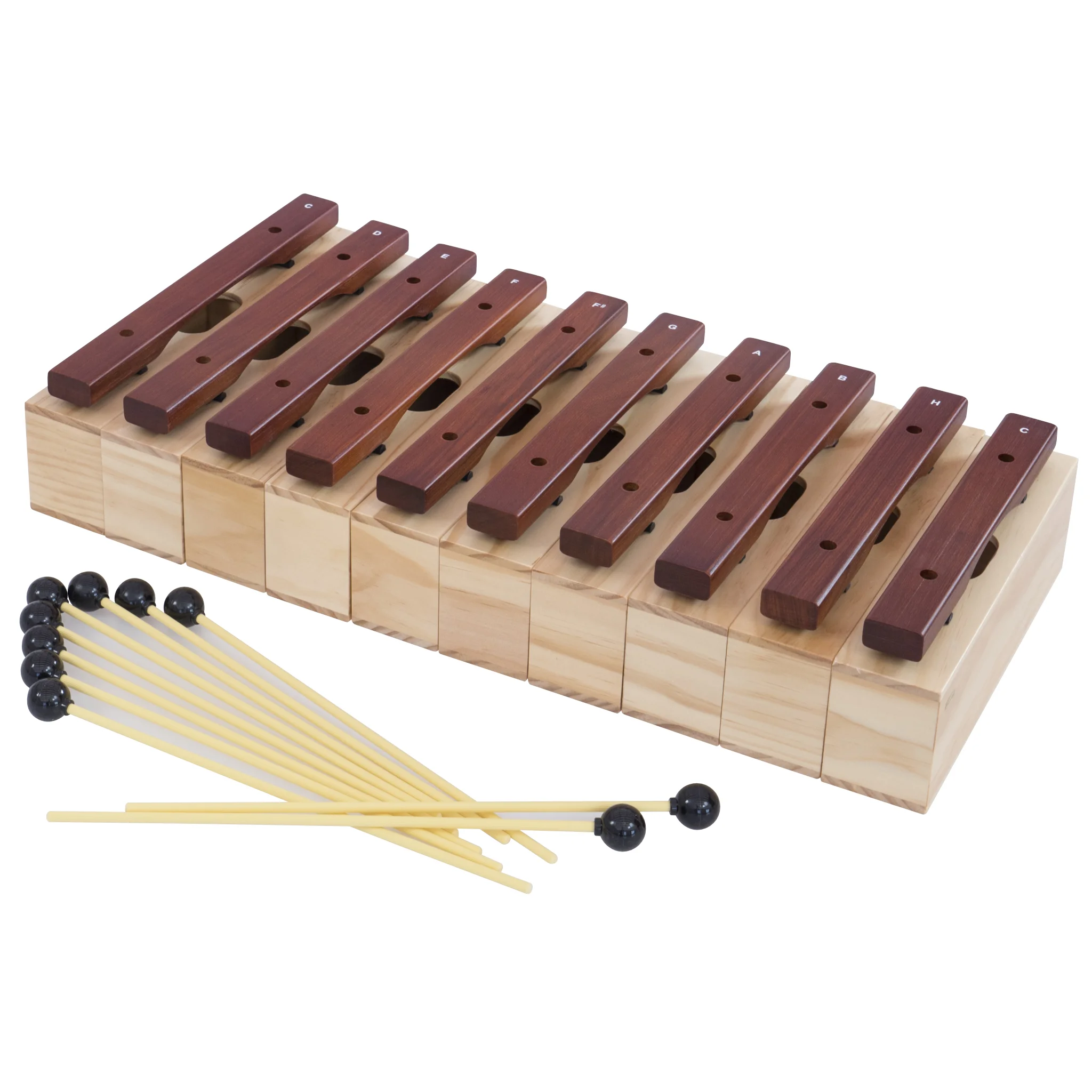 Alt-Klangbausteine Holz, 10er Set