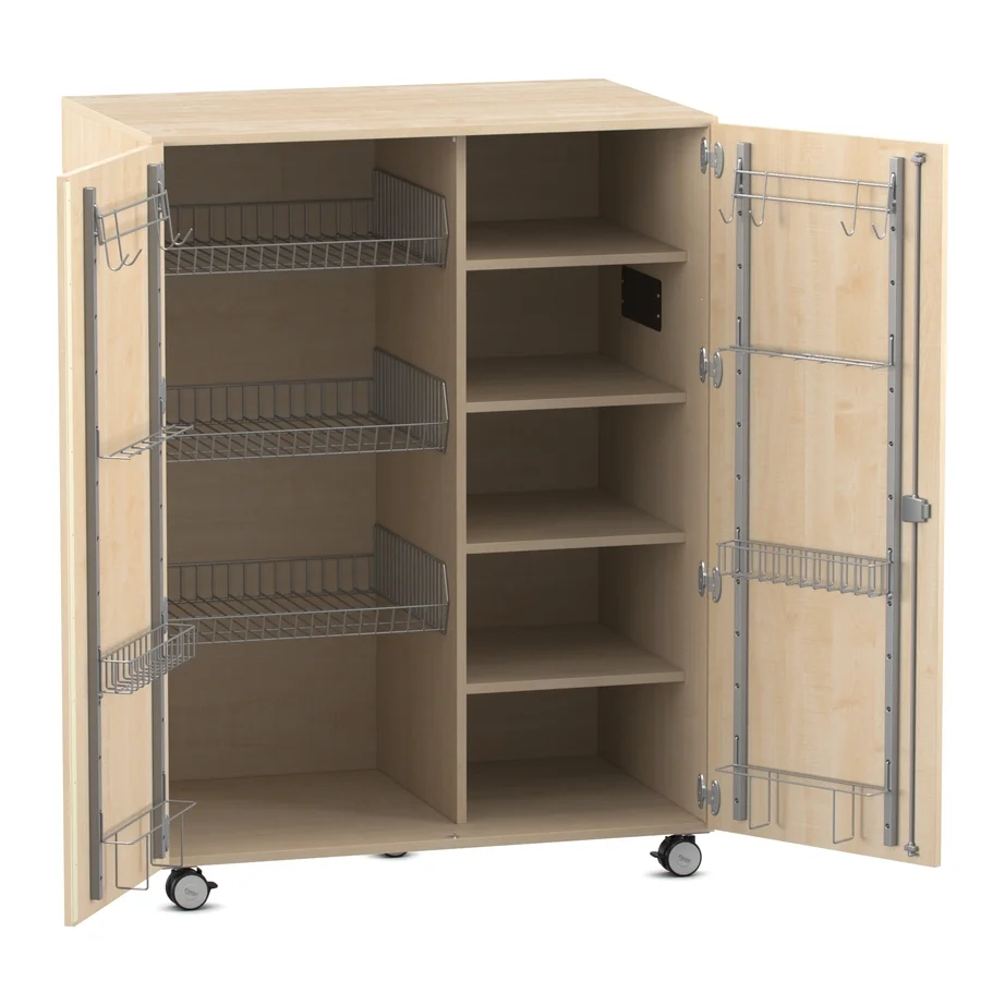 Küche Schrank, Küchenschrank, Schubladenböden, Metallgitter, Rollschrank