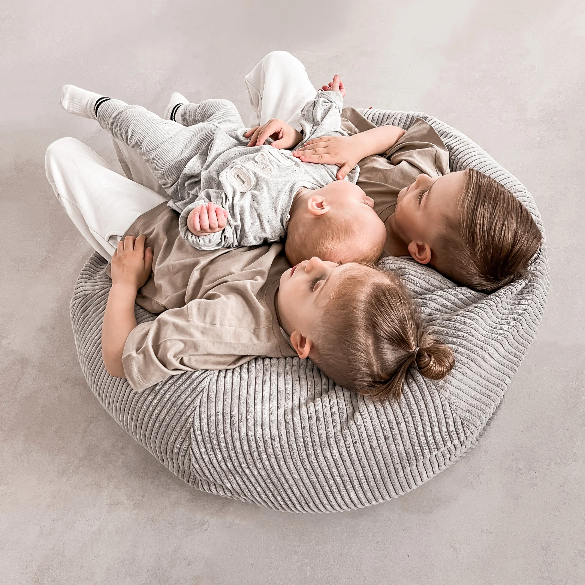 Hocker, Sitzsack, Kuscheln, Baby, Raumdeko