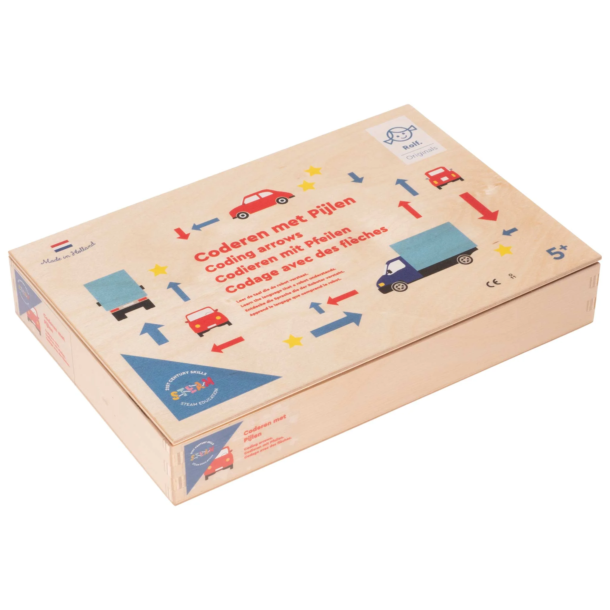Kinderbox, Lernspiel, Pfeile, Zuglasten, Spielzeugbox