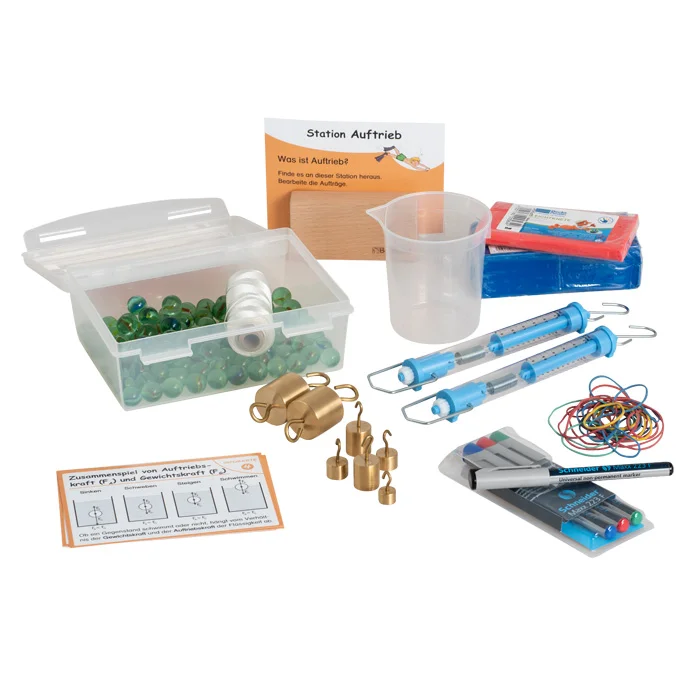 Kugelbahn, Experimentier-Set, Physik-Experiment, Messing-Schlösser, Zubehör-Packung