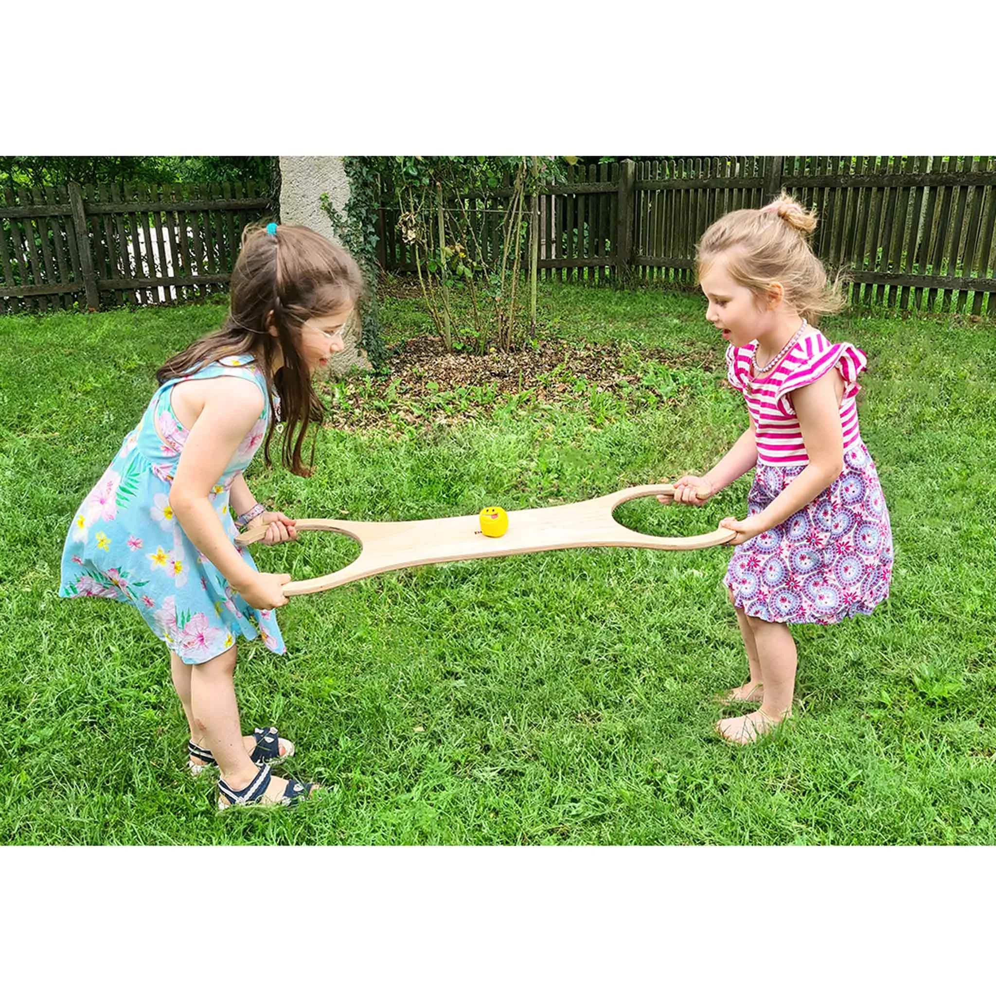 Seesaw, Holz, Kleines Spielzeug, Kreisel, Ball