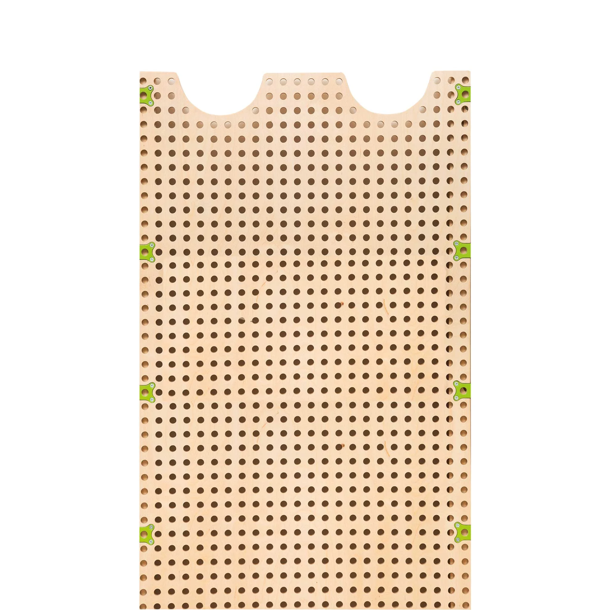 Perforiertes Panel, Pegboard, Holz, Beige, Löcher