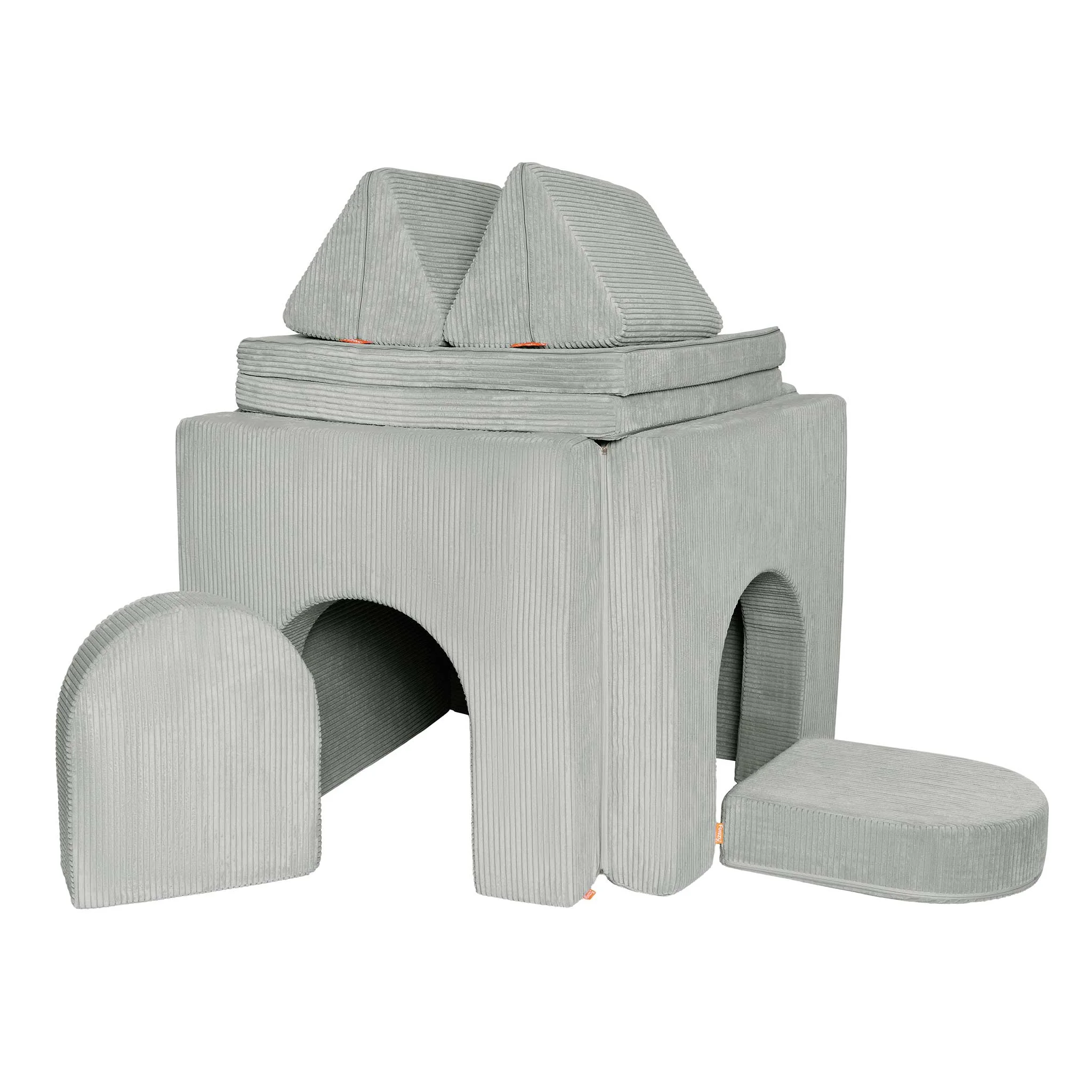 Katzenspielhaus, Kratzbaum, Kleine Möbel, Sofa-ähnlich, Grau