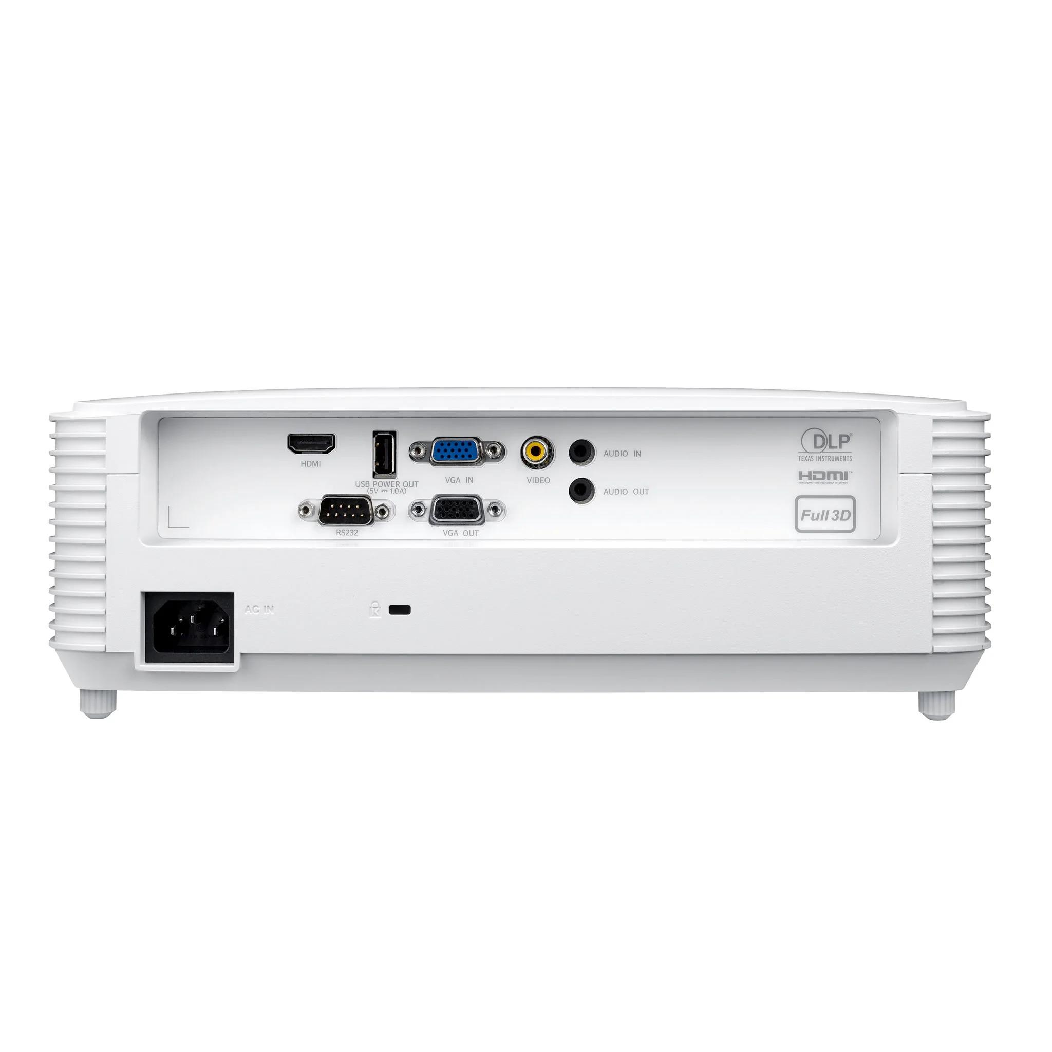 Beamer, Projektor, HDMI, VGA, Rückseite Anschlüsse