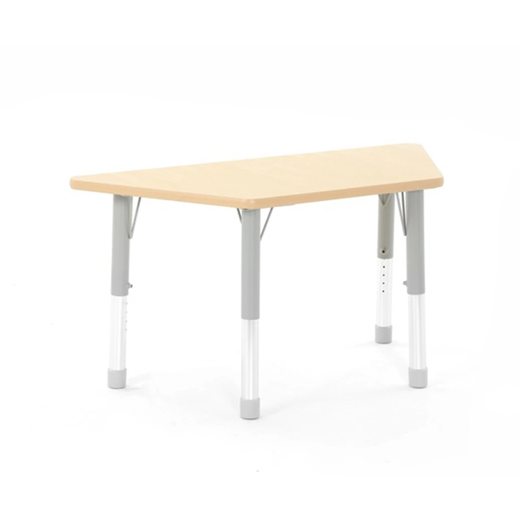 Schreibtisch, Kinderhöhe, Klapptisch, Holzplatte, Metallbeine