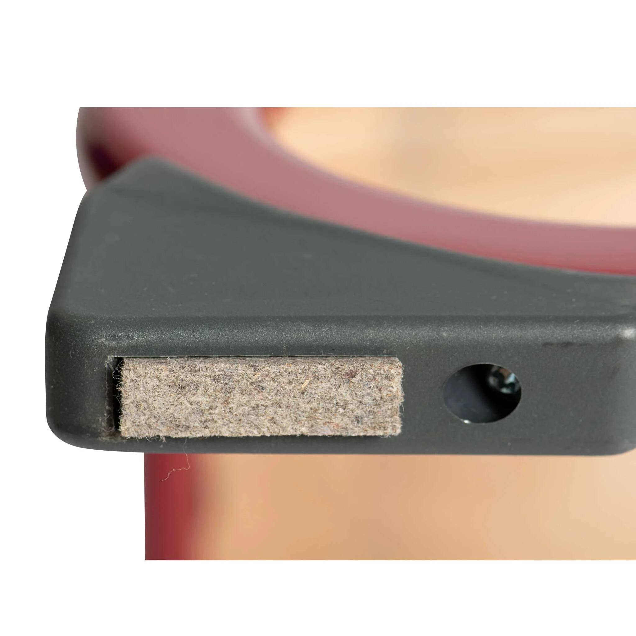 grill, backing, pad, felt, crease