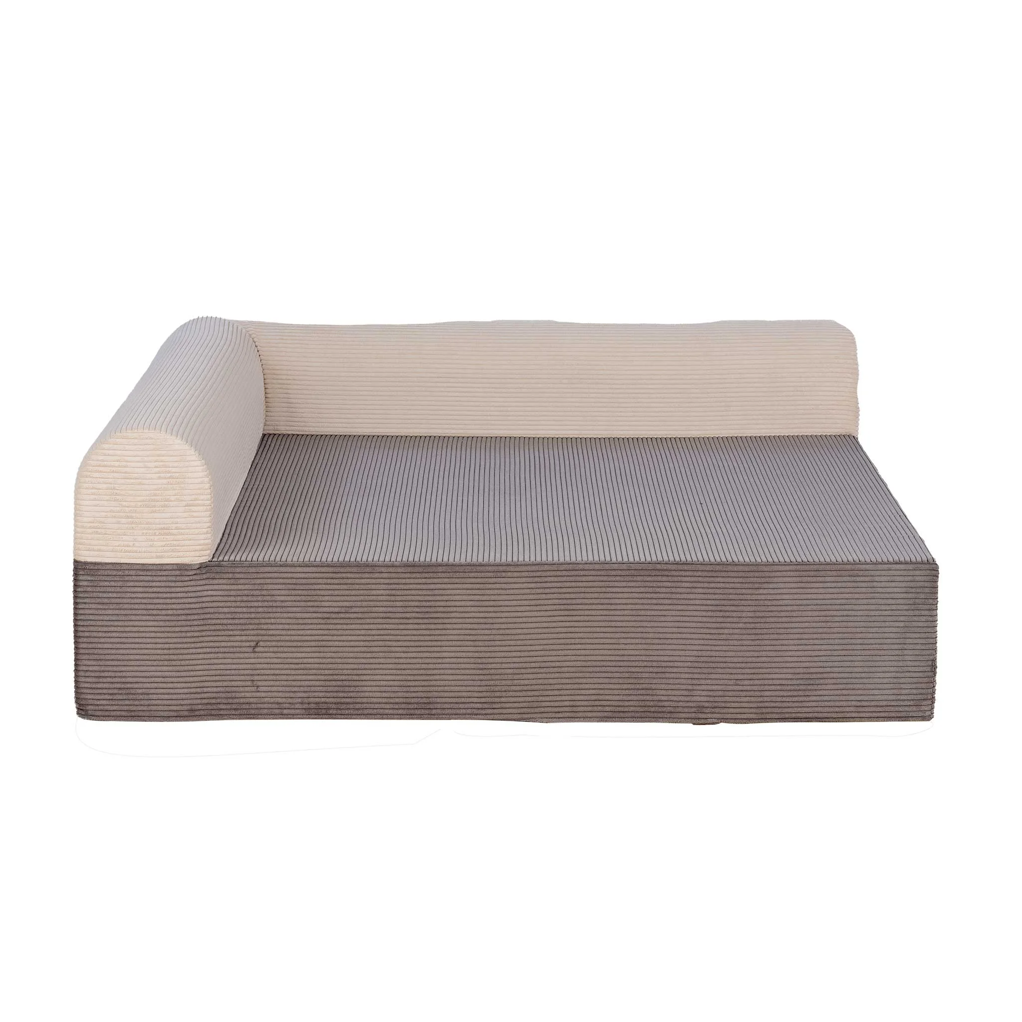 Sofa, Schlafsofa, Rückenrolle, Mehrfarbig, Kleines Ecksofa