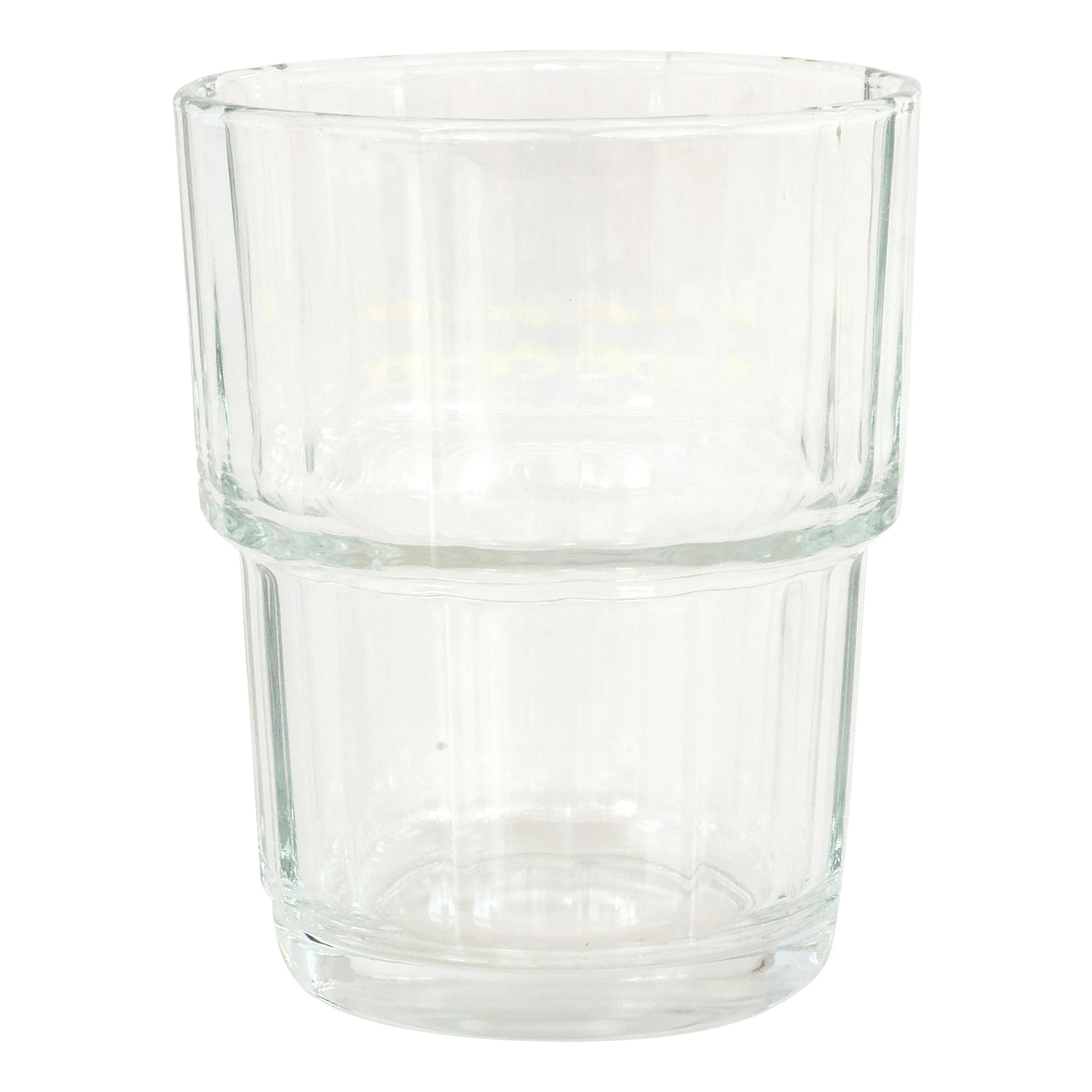 Glas, Kaffeeglas, Stapelglas, Transparent, Zwei-Etagen Glas