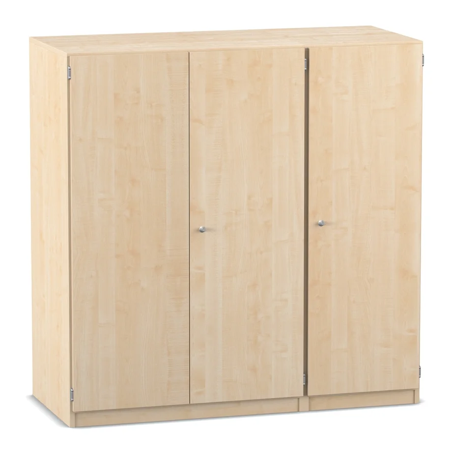 Schrank, Kleiderschrank, Holzoptik, vier Türen, Hängeschrank