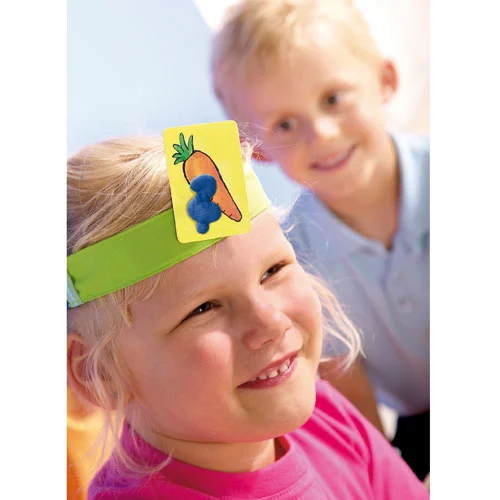 kinderspiel, kopfband, karte, spielzeug, gesichtszug