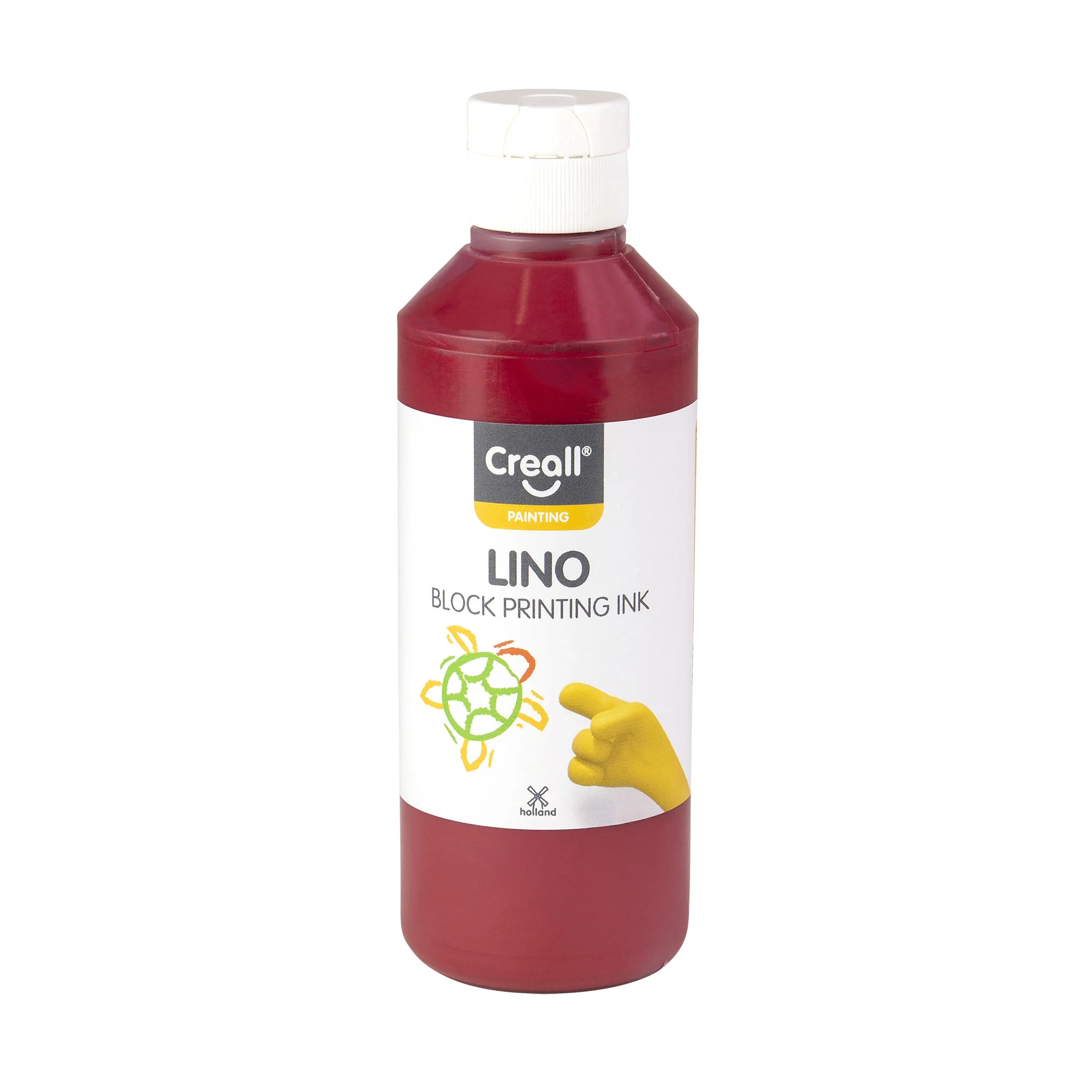 Lino-Tinte, Blockdruck-Tinte, Rote Tinte, Druckzubehör, Kunstbedarf