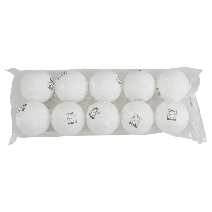 Tischtennisbälle, Schwammloses, Weiße Bälle, 100% weiße, Ballen Pack