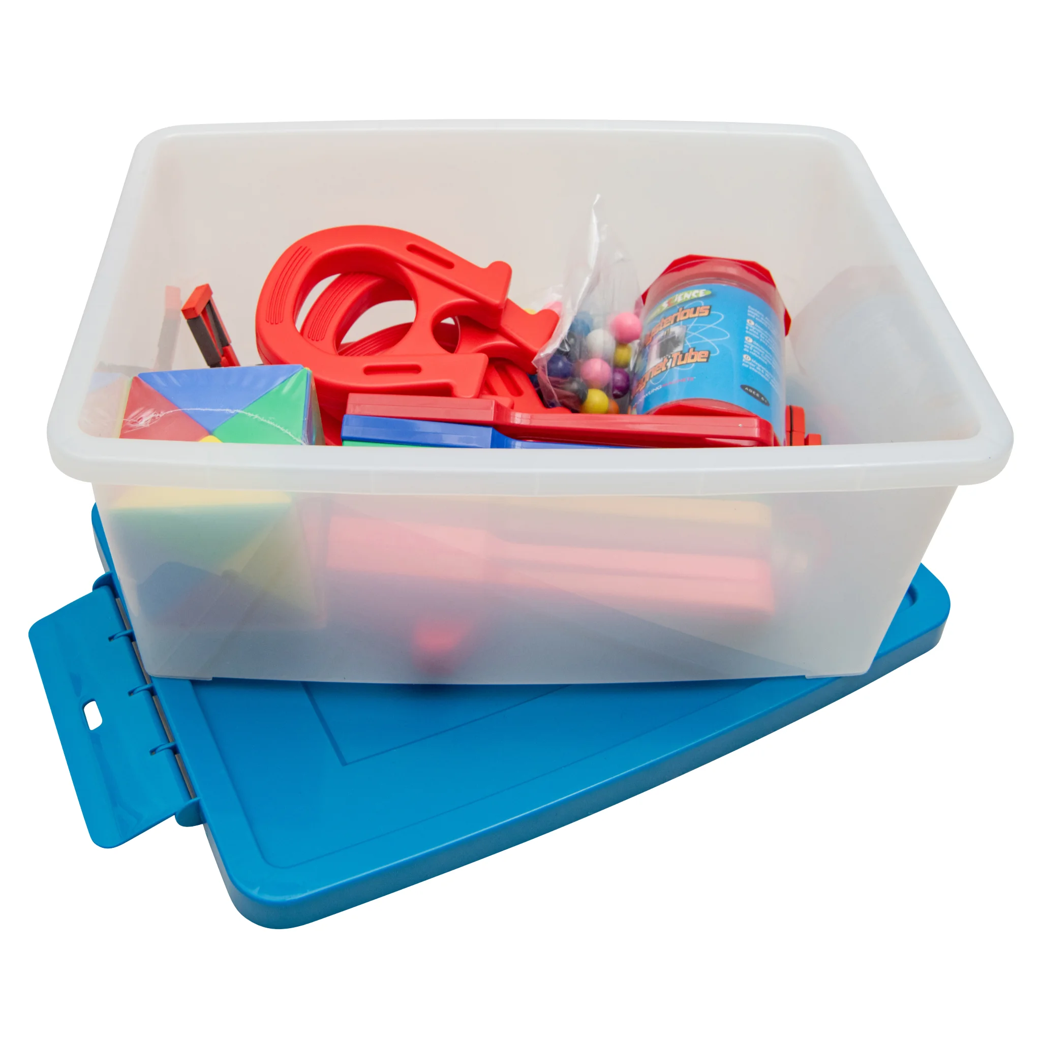 Kunststoffbox, Schule/Spielzeug, Bastelset, Aufbewahrungsbox, Farbig