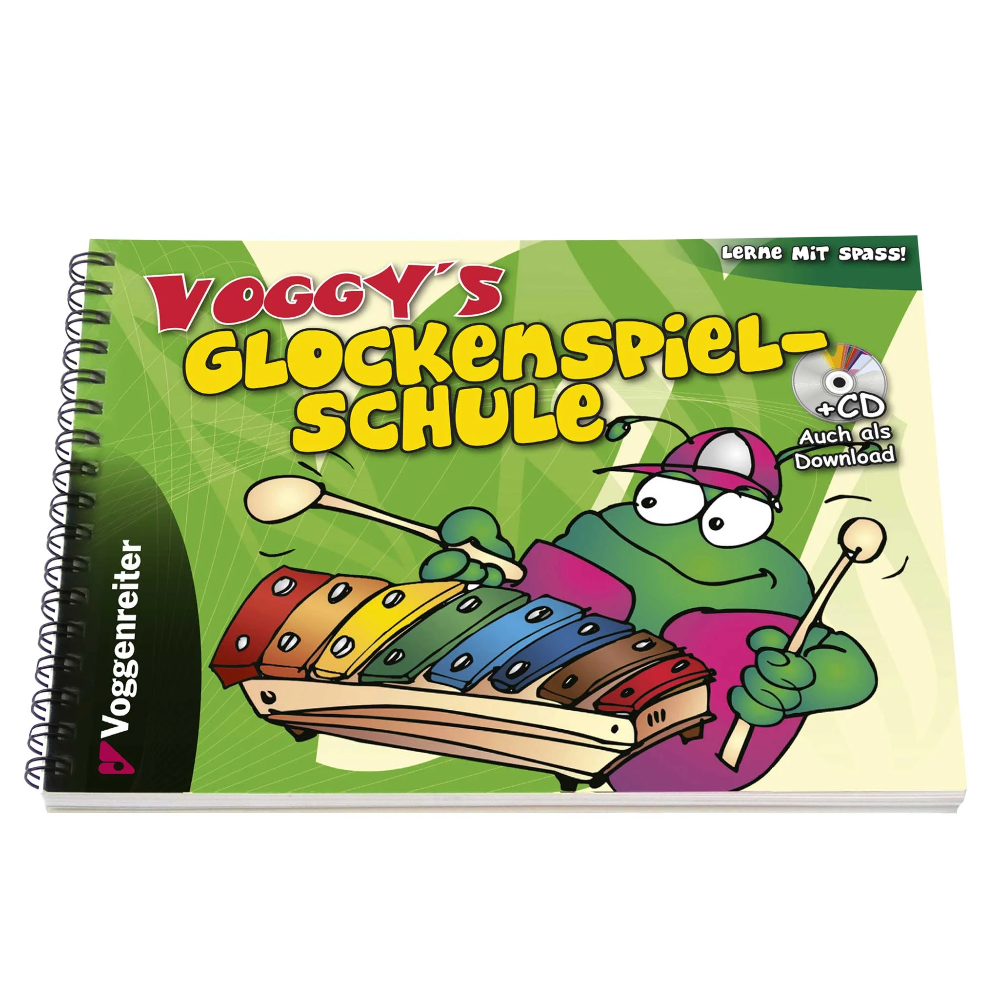 Spielbuch, Glockenspiel, Kinderbuch, Musikinstrument, Klemmspiralheft