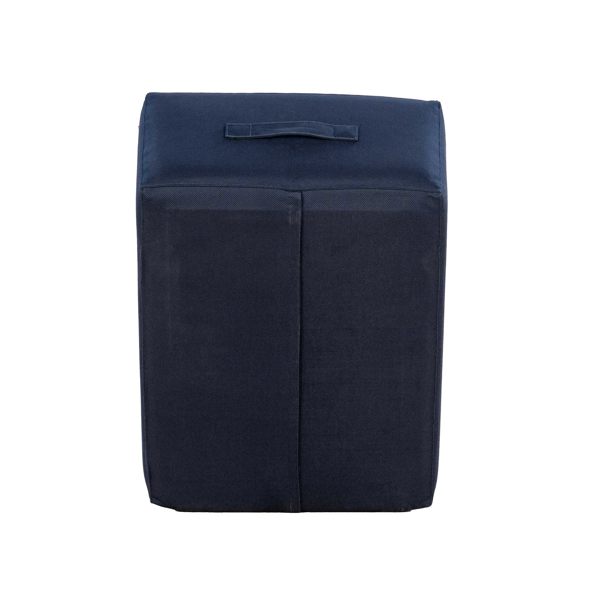 Koffer, Reisetasche, Nylon, dunkelblau, Seitenfach