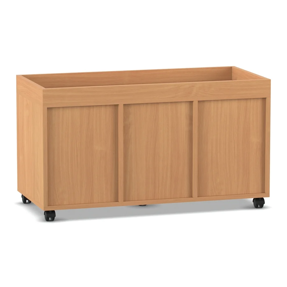 Holzkabinet, Küchenunterschrank, Wagenboden, Rollkubel, Schrank auf Rollen