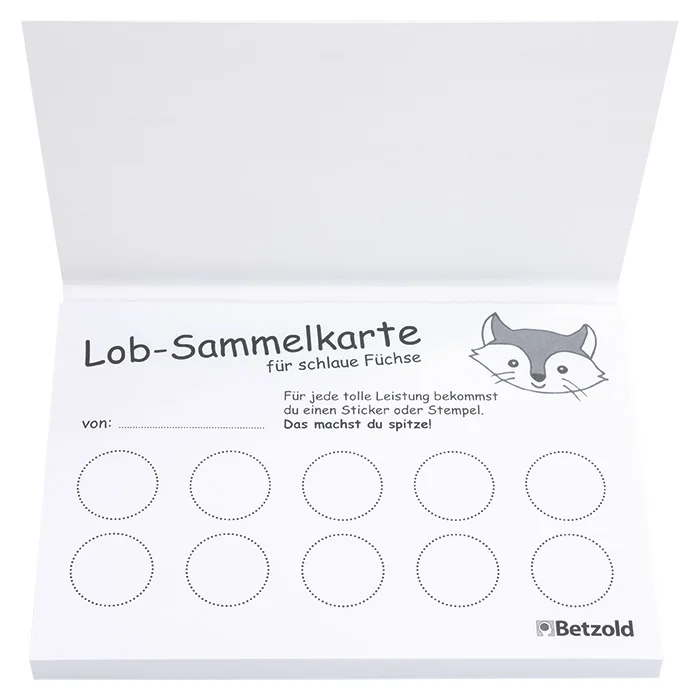 Lob-Sammelblock