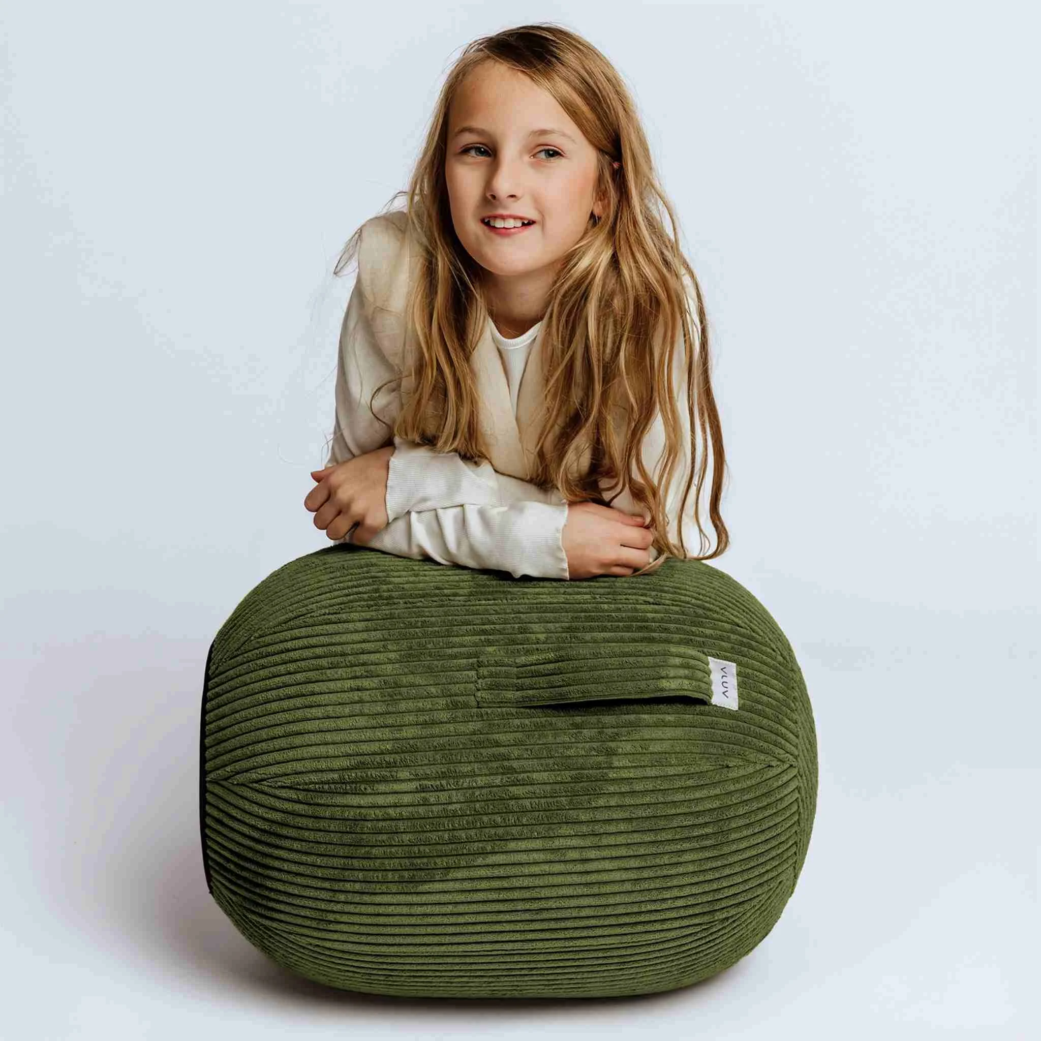 Sitzsack, Sessel, Kissen, Grün, Beanbag