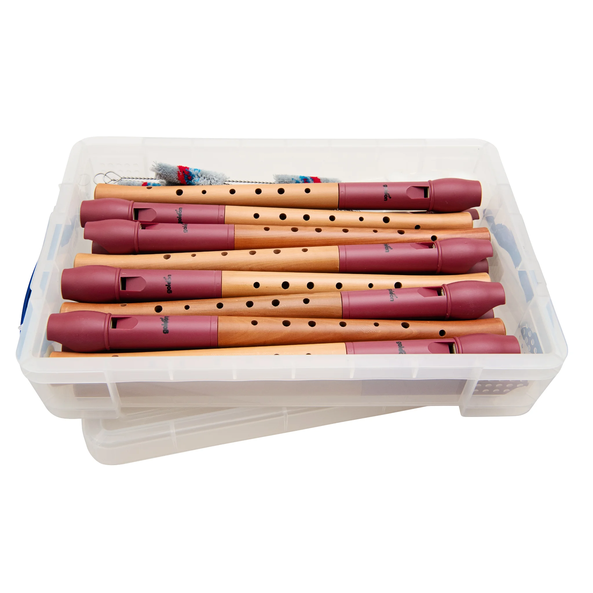 holzblockflöte, holzflöte, blockflöte, pink, tray