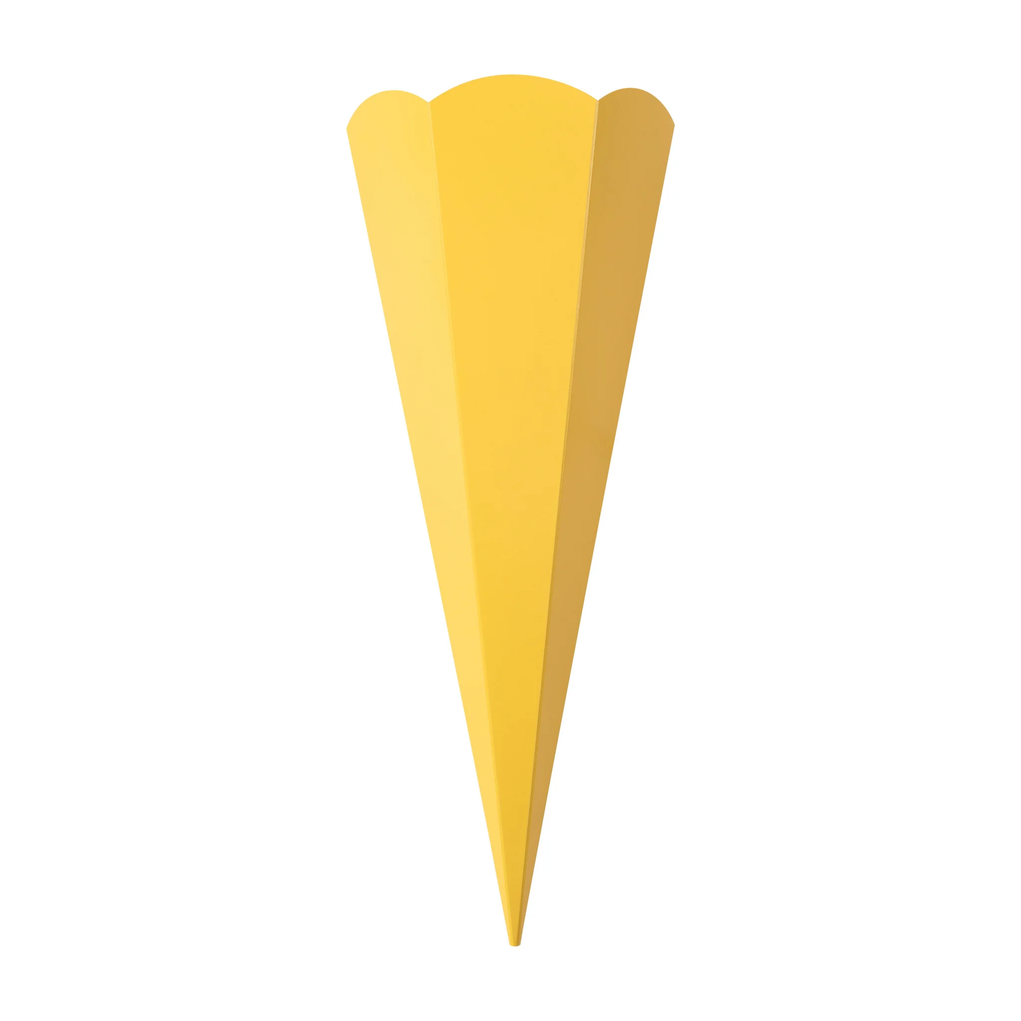Eistüten, Papierbehälter, Gelb, Waffelshape, Einweg