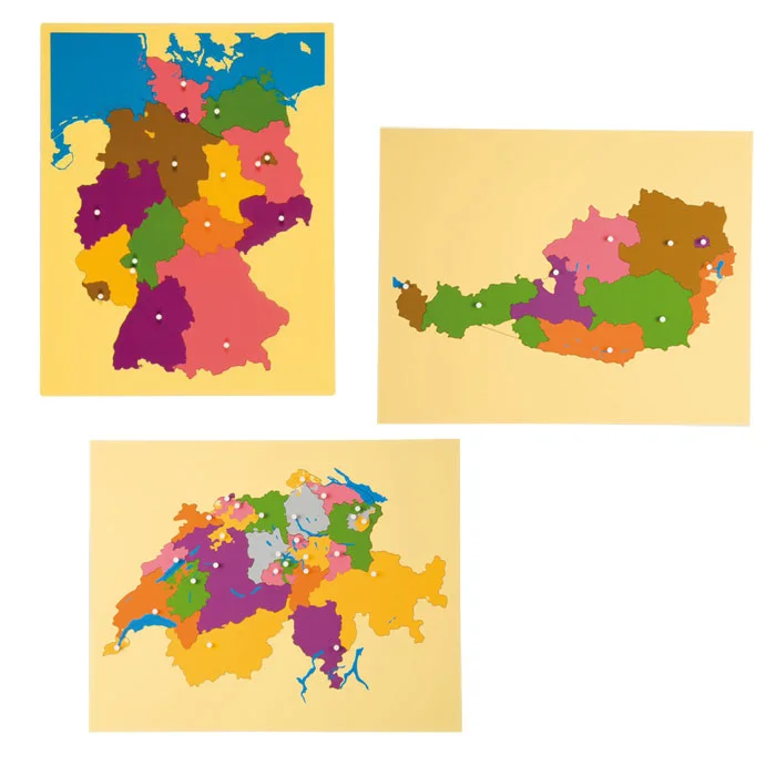 Puzzles, Karten, Länder, Weltkarte, Kartenteile