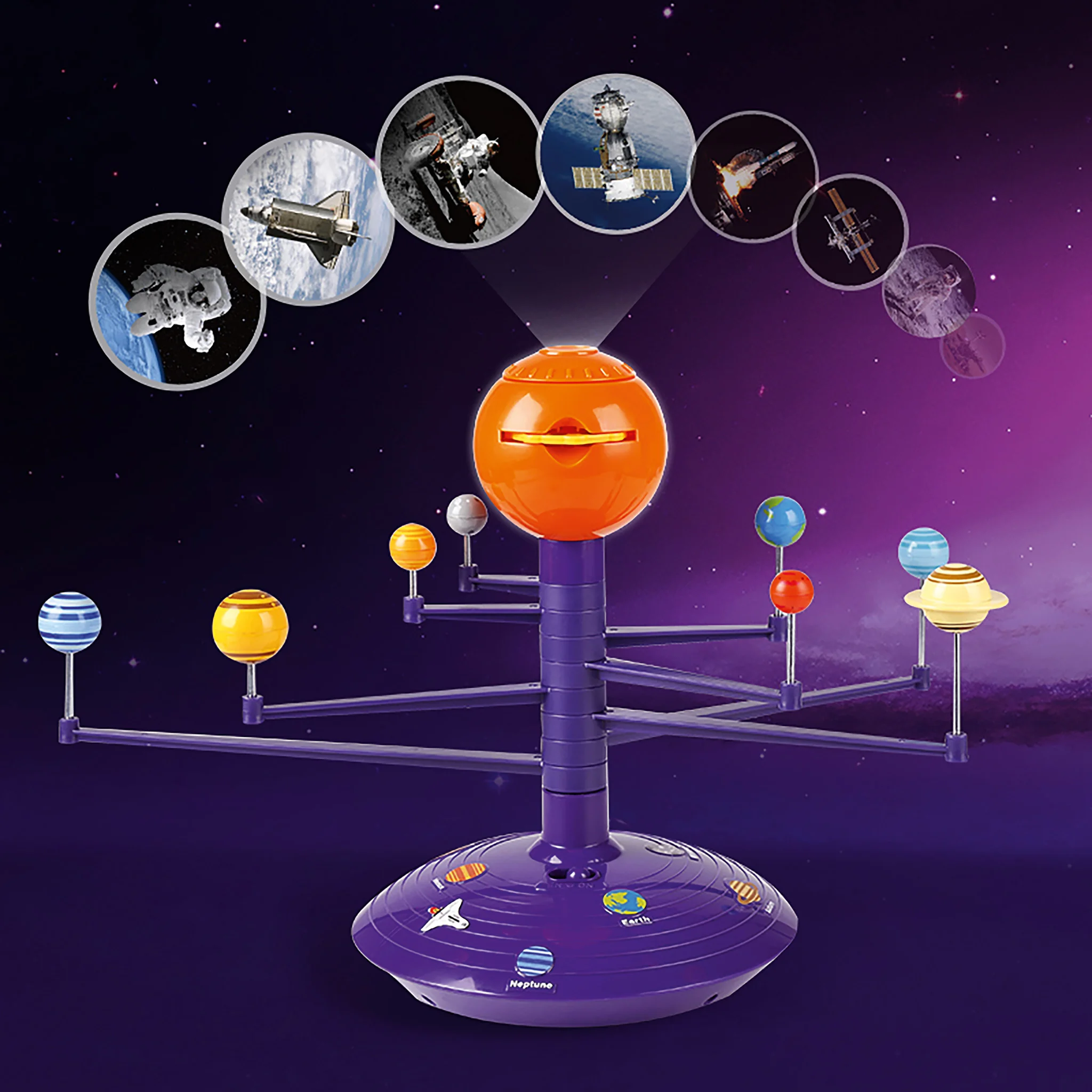 Spielzeug, Solar-System, Umlaufbahnen, Planetenkonstruktion, Lernspielzeug