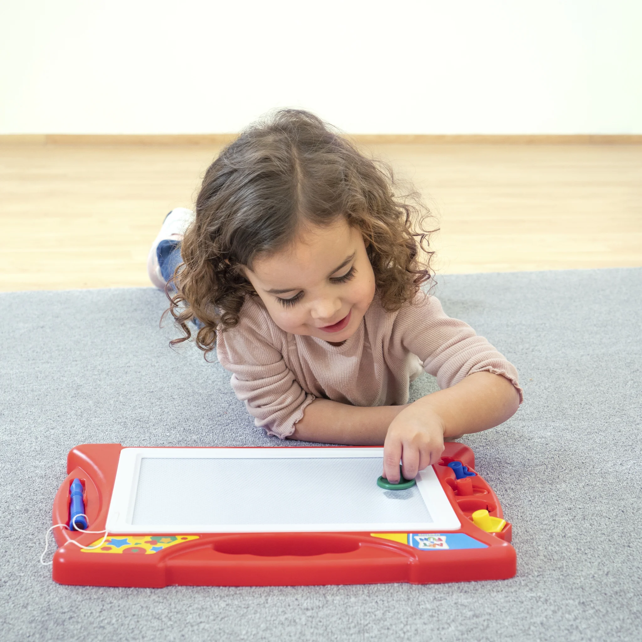 Kinder-Tablet, Magnettafel, Spielzeug-Laptop, Griffplatte, Kunststoffspielzeug