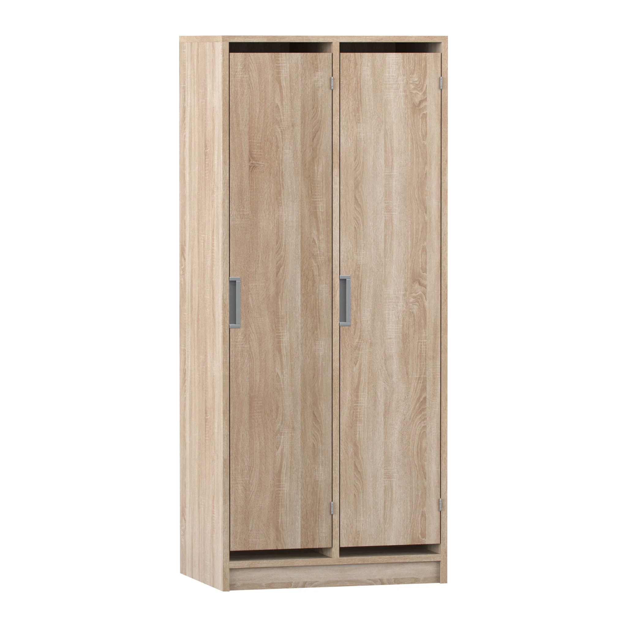 Schrank, 2-türig, Wohnzimmermöbel, Eiche, Schrankbodenfach