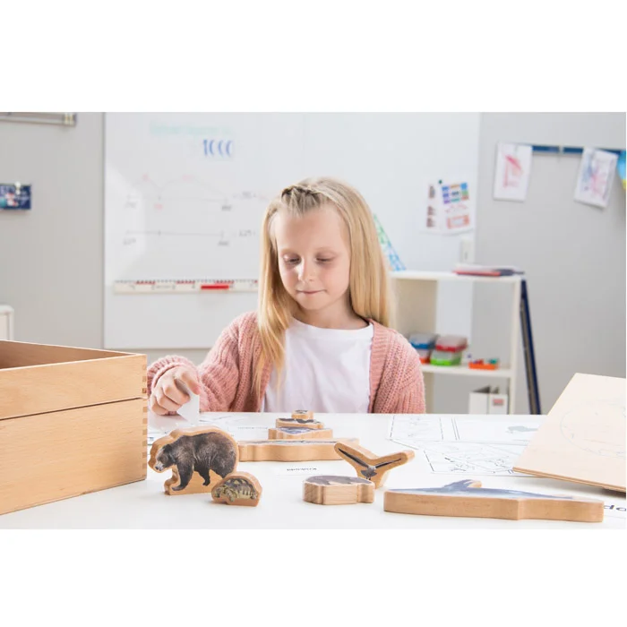 kinder, holzspielzeug, holzfiguren, tischspiel, lernmaterialien