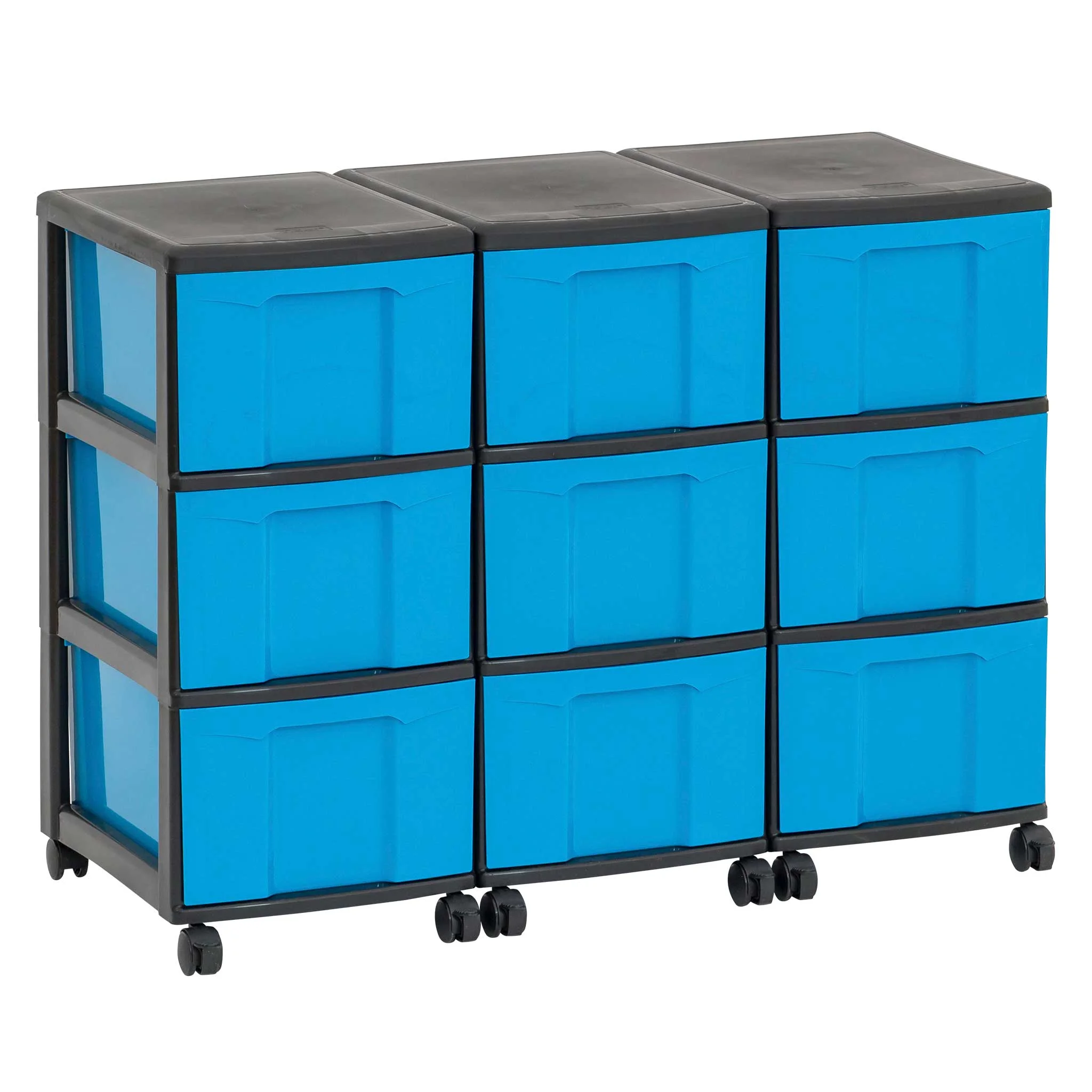 Aufbewahrungsboxen, Kofferwagen, Kistenmodul, Rollwagen, Kastensystem